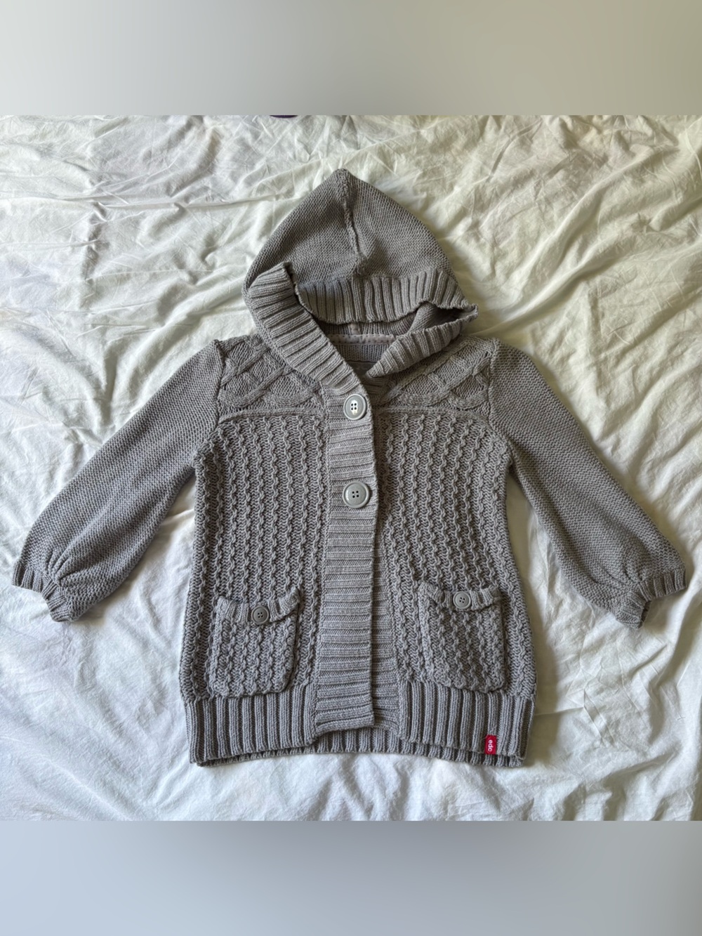 EDC by esprit grey knit sweater